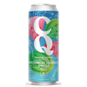CQ Watermelon Cucumber Spritzer Cannabis Beverage