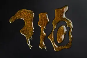 710 written in cannabis concentrate