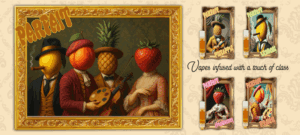 Parfait Vapes banner. Vapes infused with a touch of class.