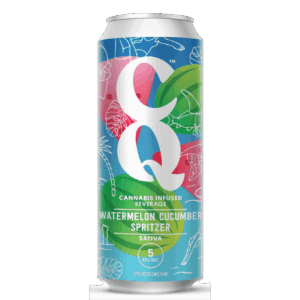 CQ Watermelon Cucumber Spritzer Cannabis Beverage