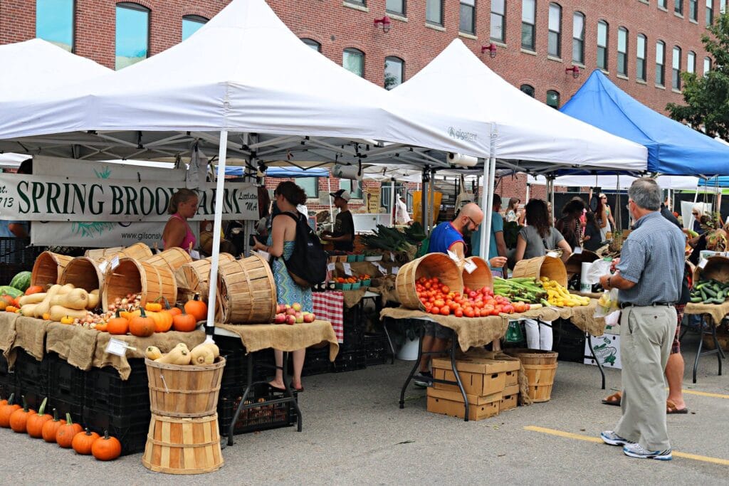 SoWa Open Market vendor booths