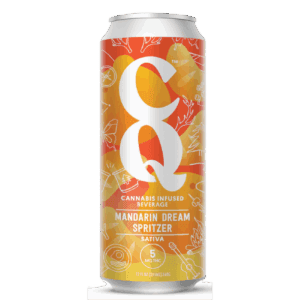 CQ Tangerine Sunrise Spritzer cannabis beverage