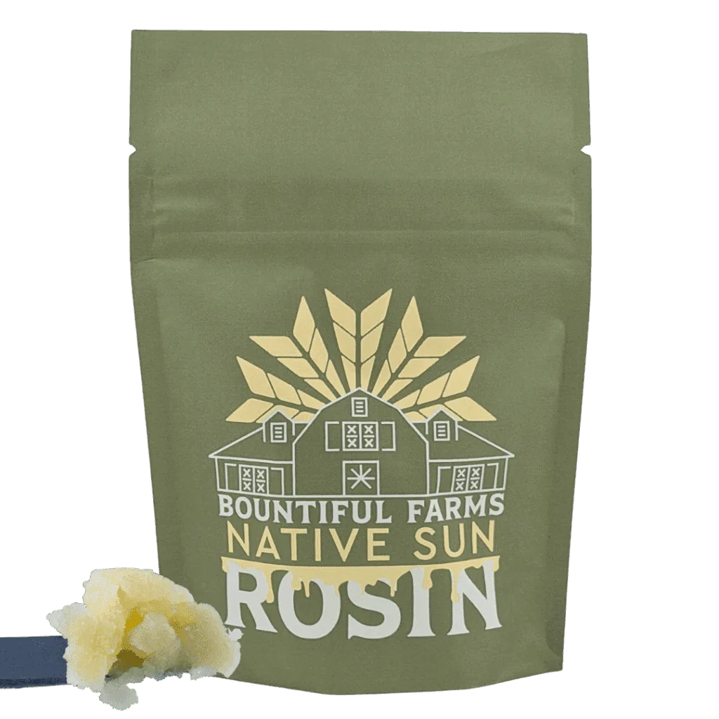 Bountiful Farms x Native Sun Live Hash Rosin Drop